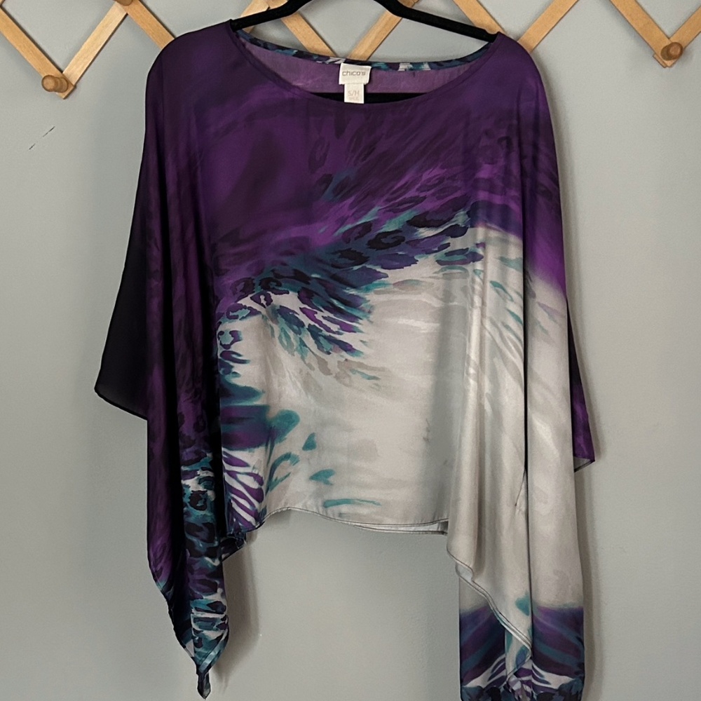 Chico’s loose pull-over blouse